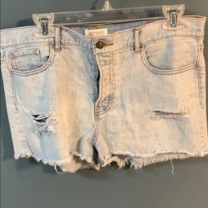 Ripped shorts